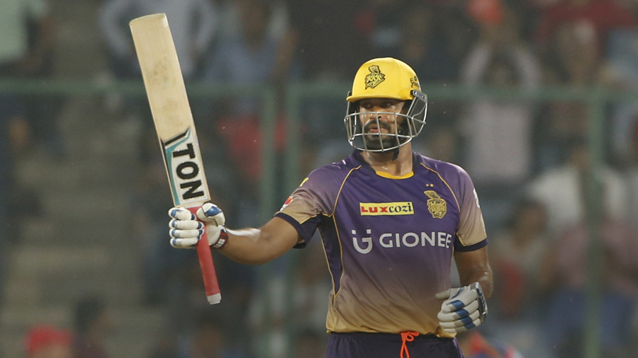 KKR win a thriller and climb to top in points table