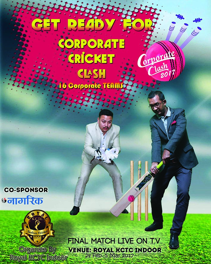 Corporate Cricket Clash Organized By Royal KCTC Indoor