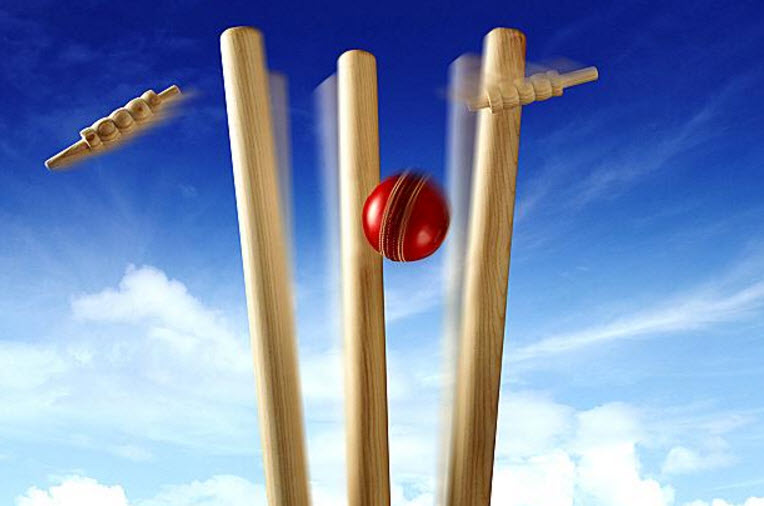 Fight In Cricket Field Between Batsman And Bowler