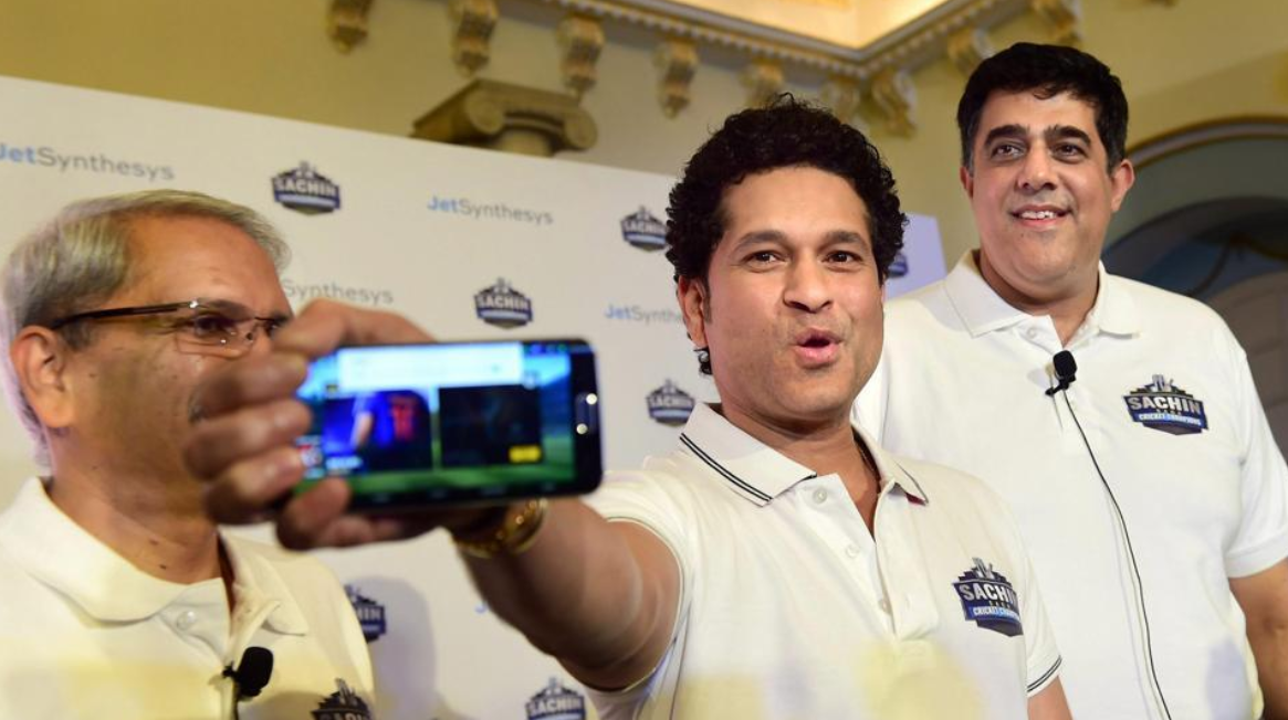 Sachin Tendulkar launched mobile game in his successful cricket career