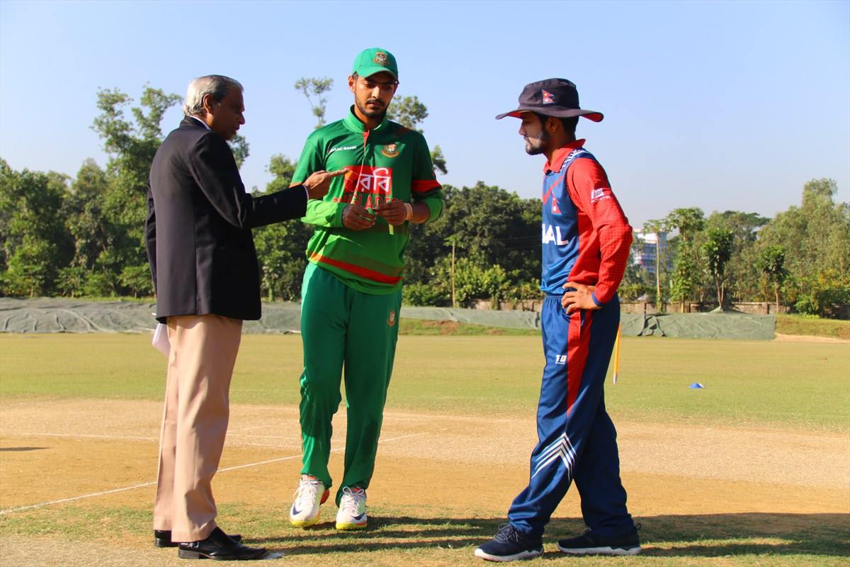 Aasif shines with bat as Nepal beat Bangladesh