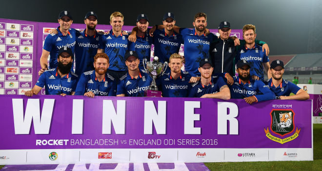 England's young guns seal up the series