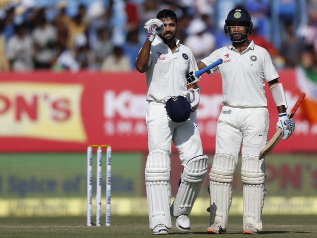 England Strikes Back after Pujara, Vijay Ton