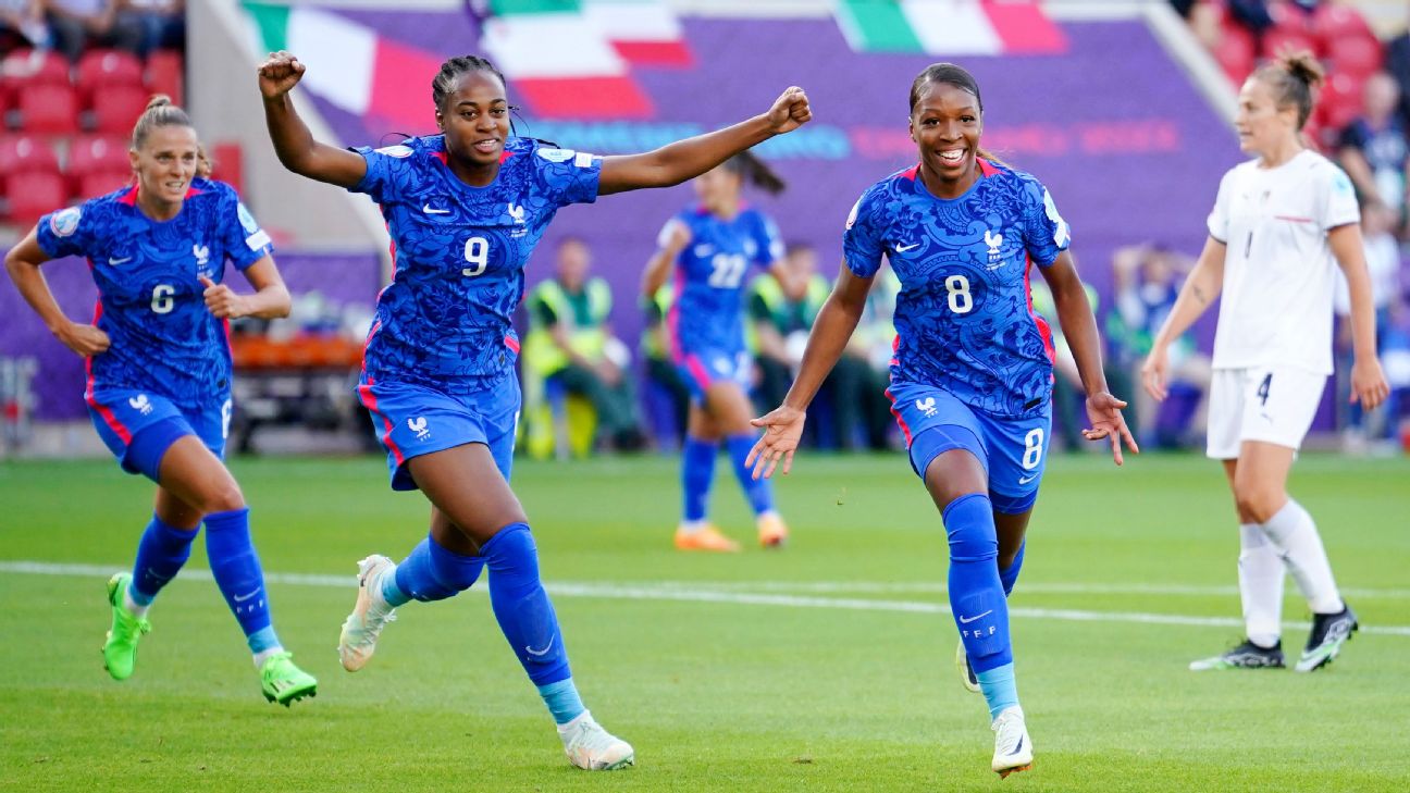 Grace's hattrick gives France a 5-1 victory over Italy