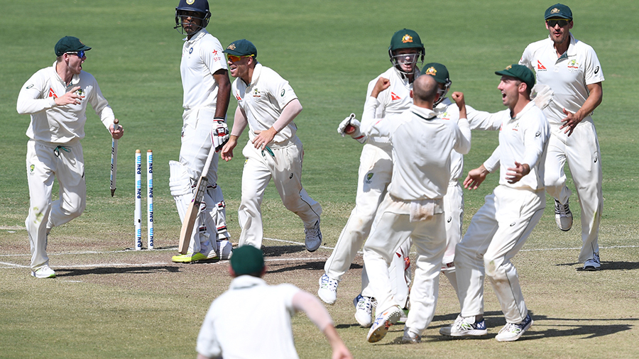 Australia beat India by huge margin of 333 runs