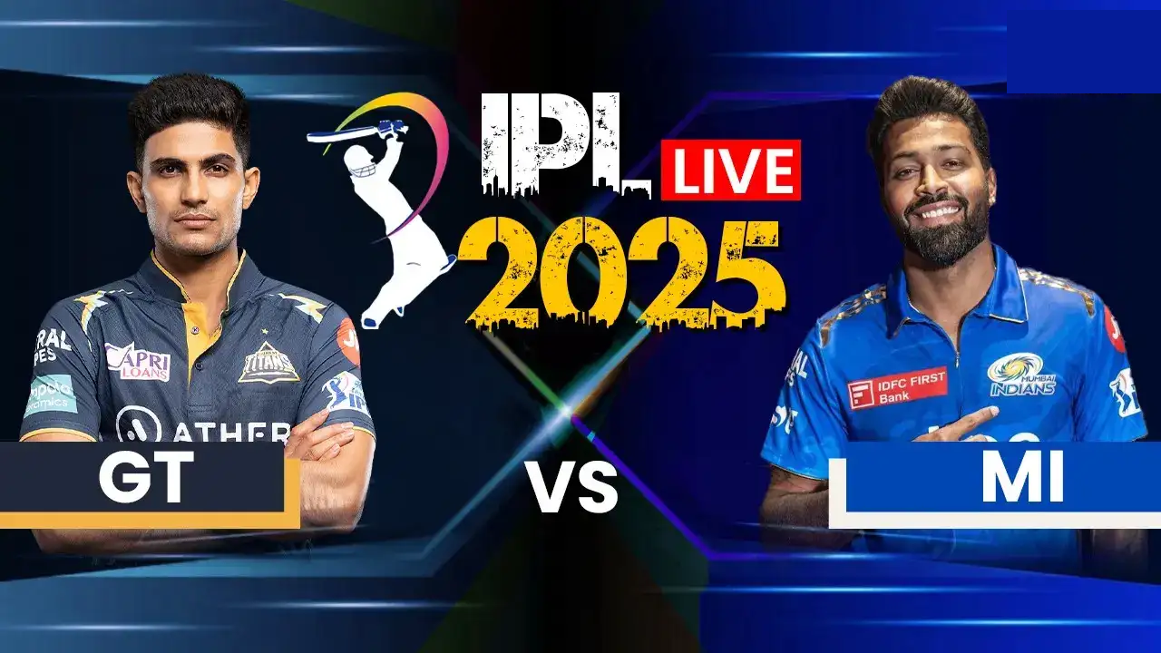GT vs MI Live Cricket Streaming – How to Watch IPL 2025 Online