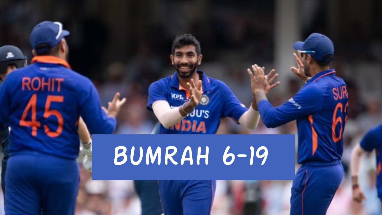 Bumrah takes 6-fer, India thrash England by 10 wickets