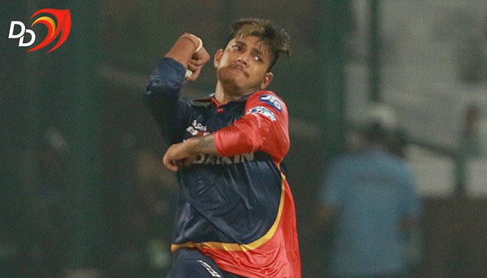 Sandeep Lamichhane goes live from Delhi Daredevils facebook page