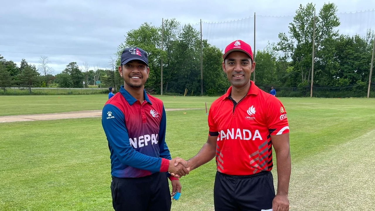 Nepal lose to Canada following a poor batting