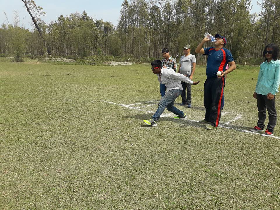 After Banke, Now Blind Cricketers Training in Morang