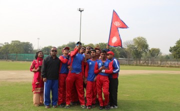 Nepal Won First Game in 2nd Blind T-20 World Cup