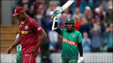 Shakib and Liton guide Bangladesh to a stunning win over West Indies