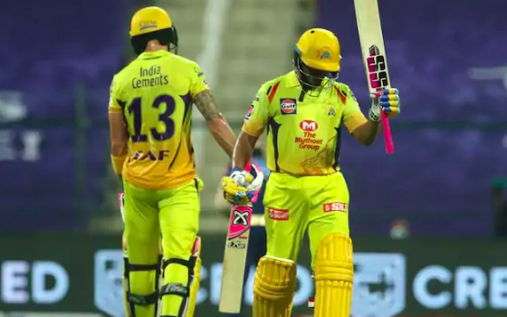 Rayudu and du Plessis shine as CSK register win over Mumbai